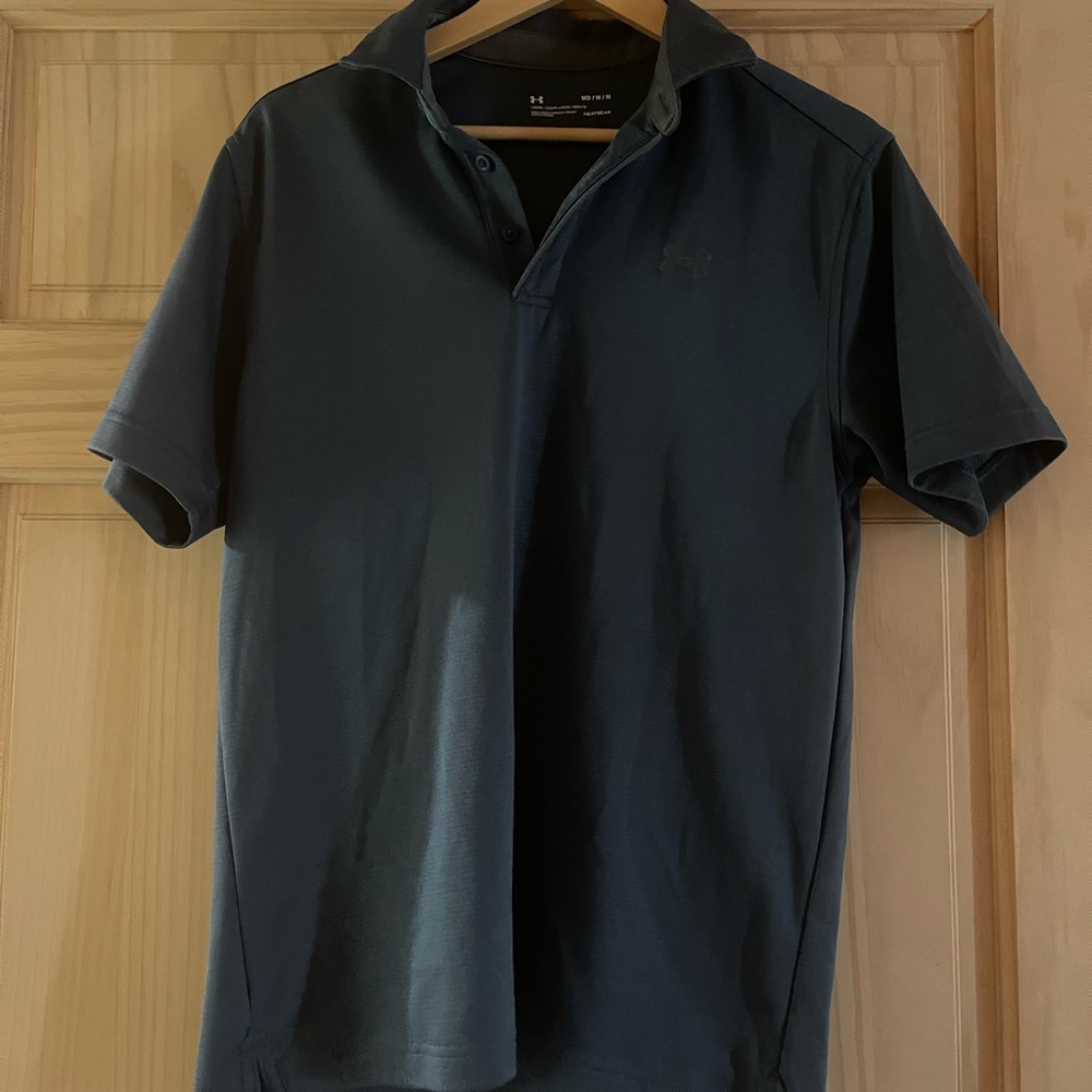 Blue Under Armour Polo